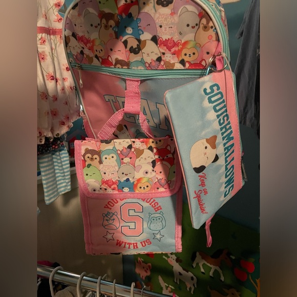 New with tags, Squishmallow Backpack - 5 piece. $45 MSRP - Picture 2 of 9